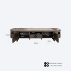TV cabinet Langford brown