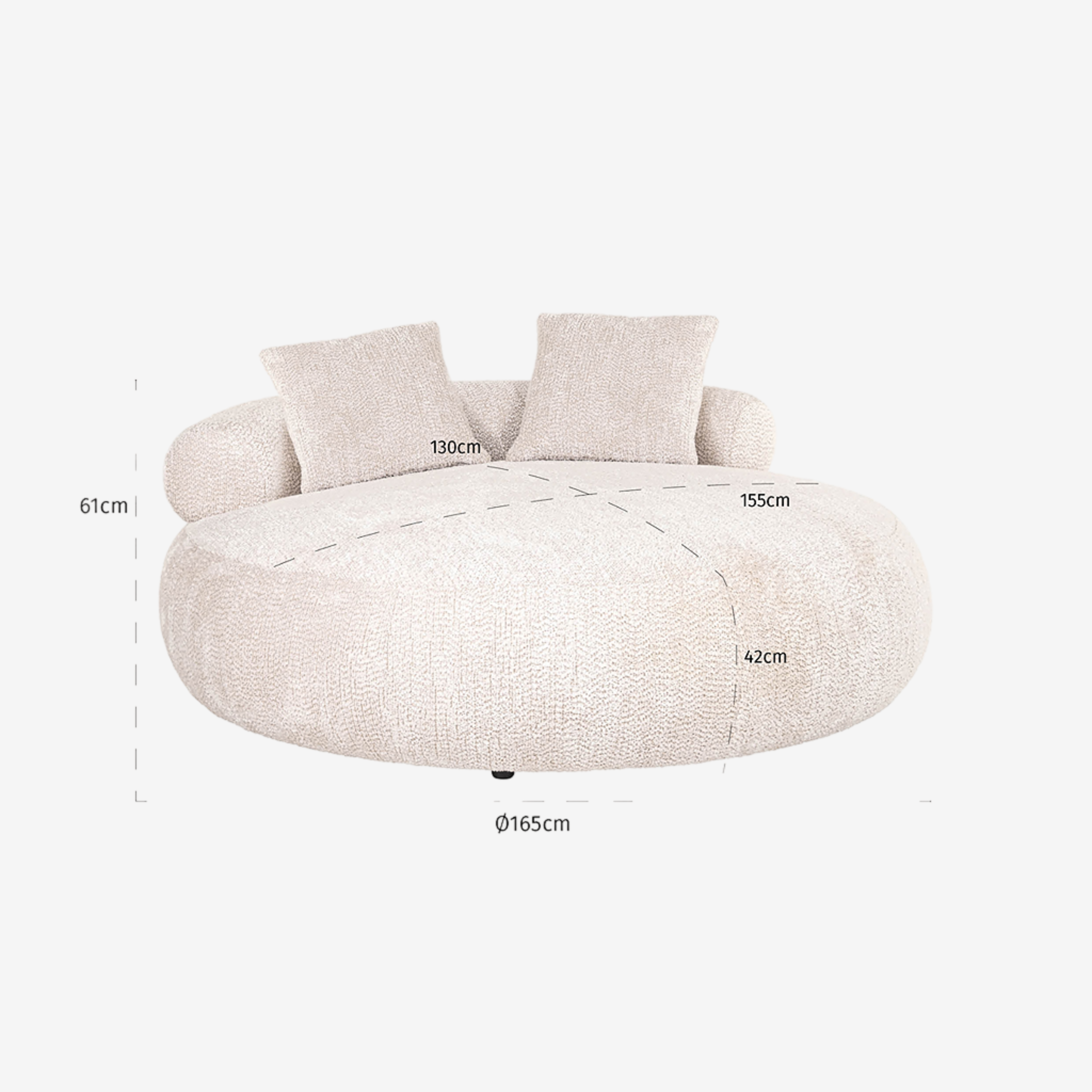 Sofa Tivola lovely cream