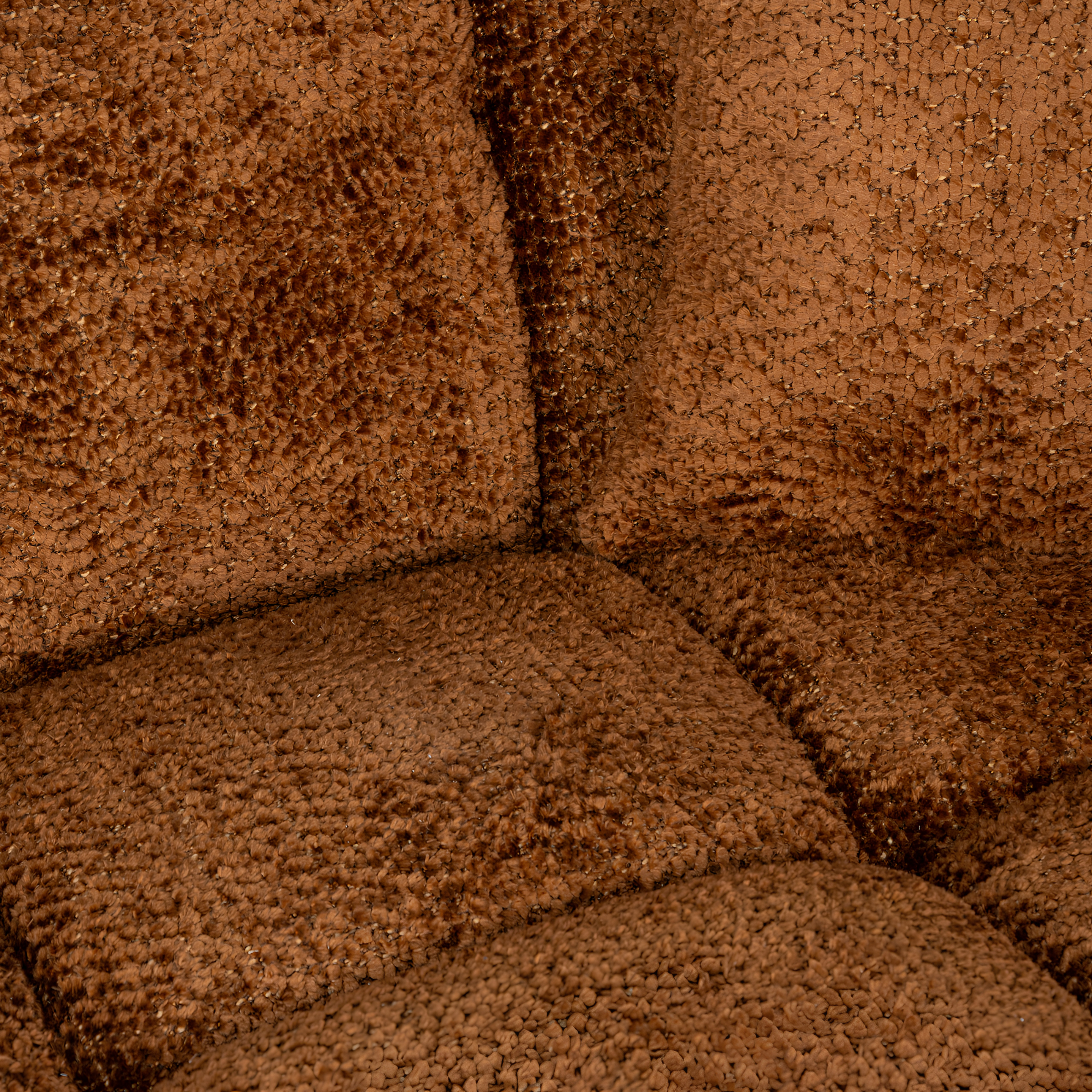 Sofa Cube lovely cinnamon 3-seater + lounge right
