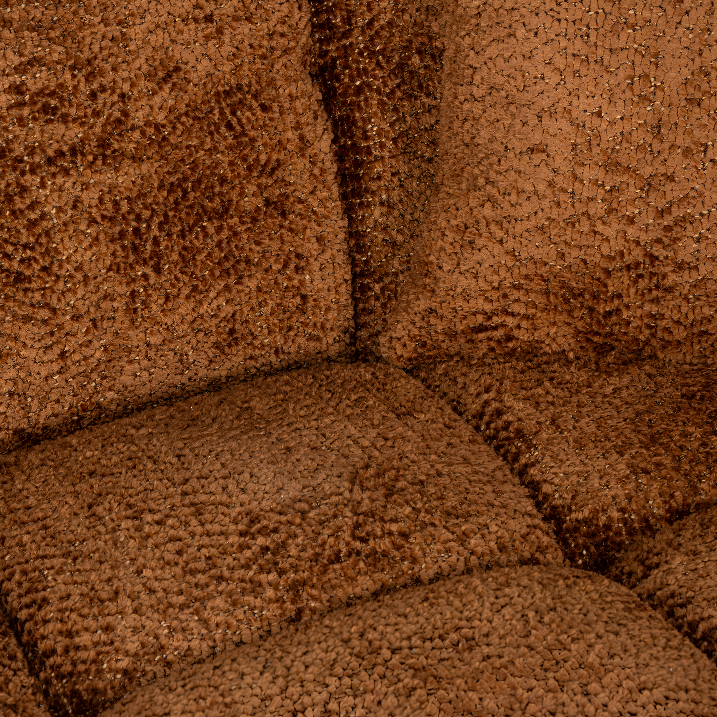 Sofa Cube lovely cinnamon 3-seater + lounge left