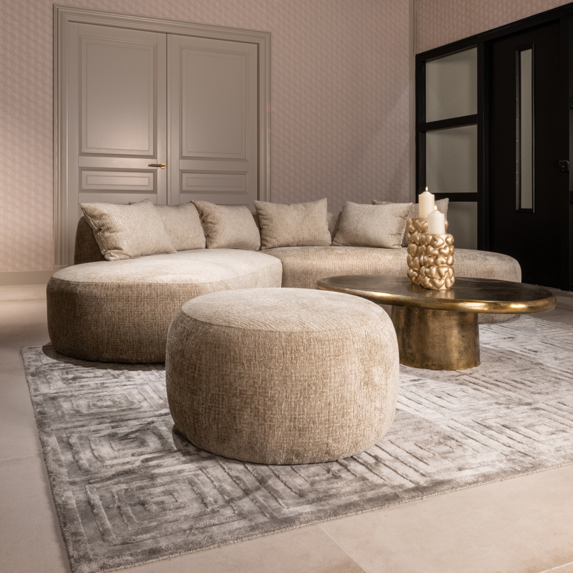 Sofa Cassie 4-Sitzer desert fusion