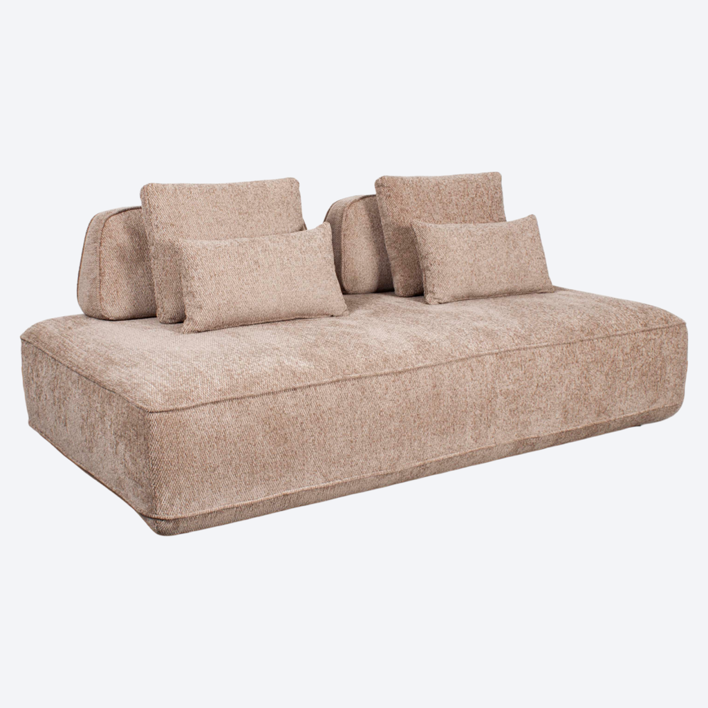 Sofa Tudor mocca boldweave 2,5-seater movable backrest