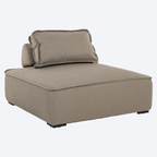 Outdoor lounge chair Jondal taupe