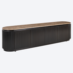 TV cabinet Russo ash brown 4-doors