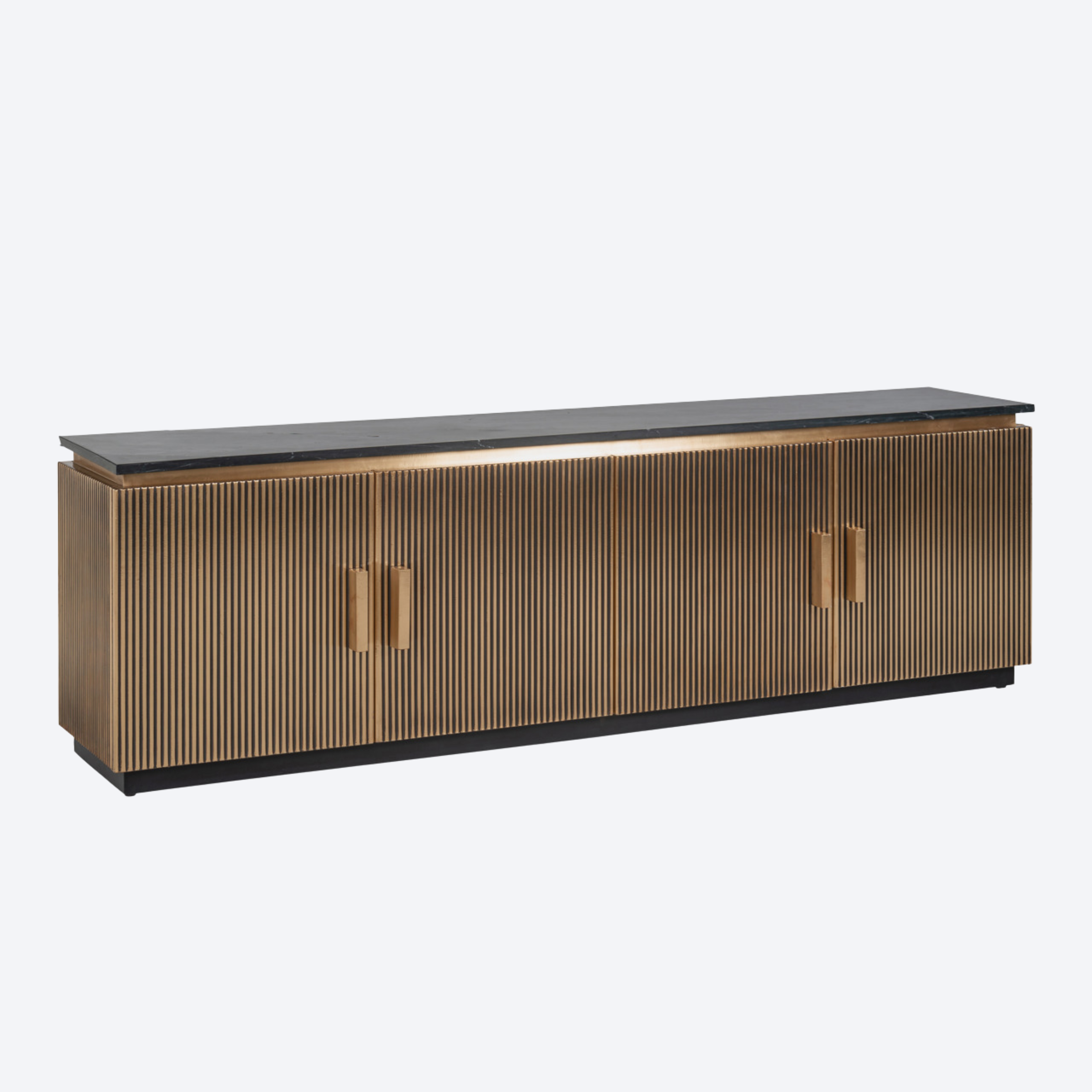 TV cabinet Ironville gold