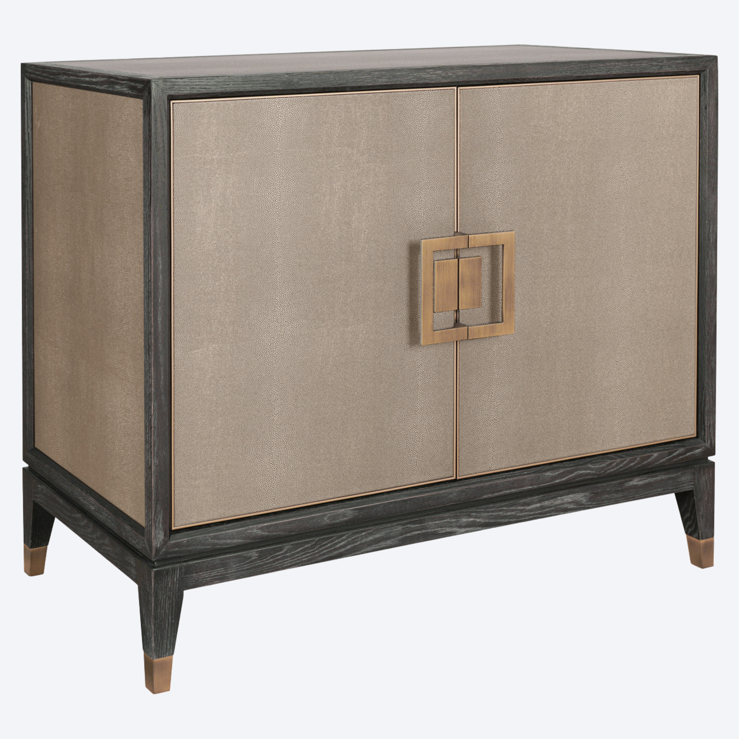Sideboard Bloomville brass shagreen