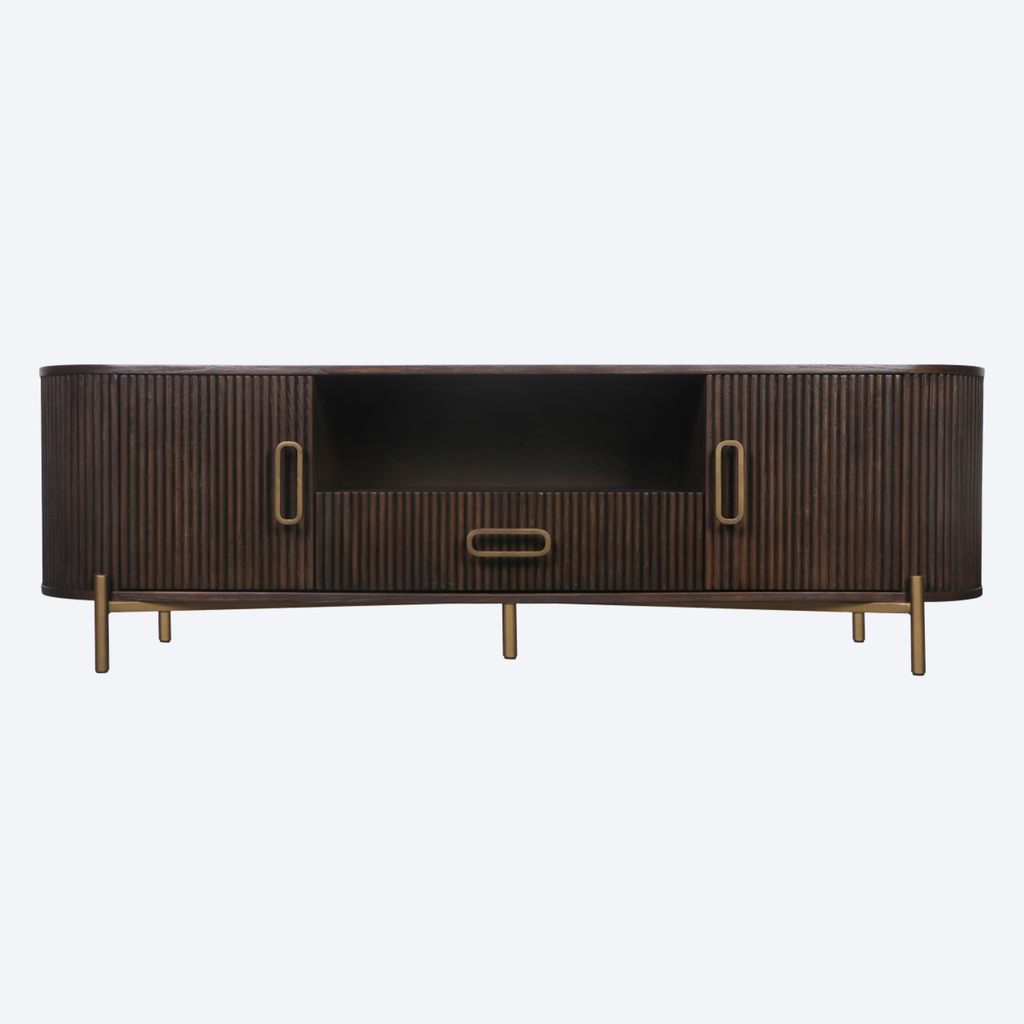 TV cabinet Luxor brown