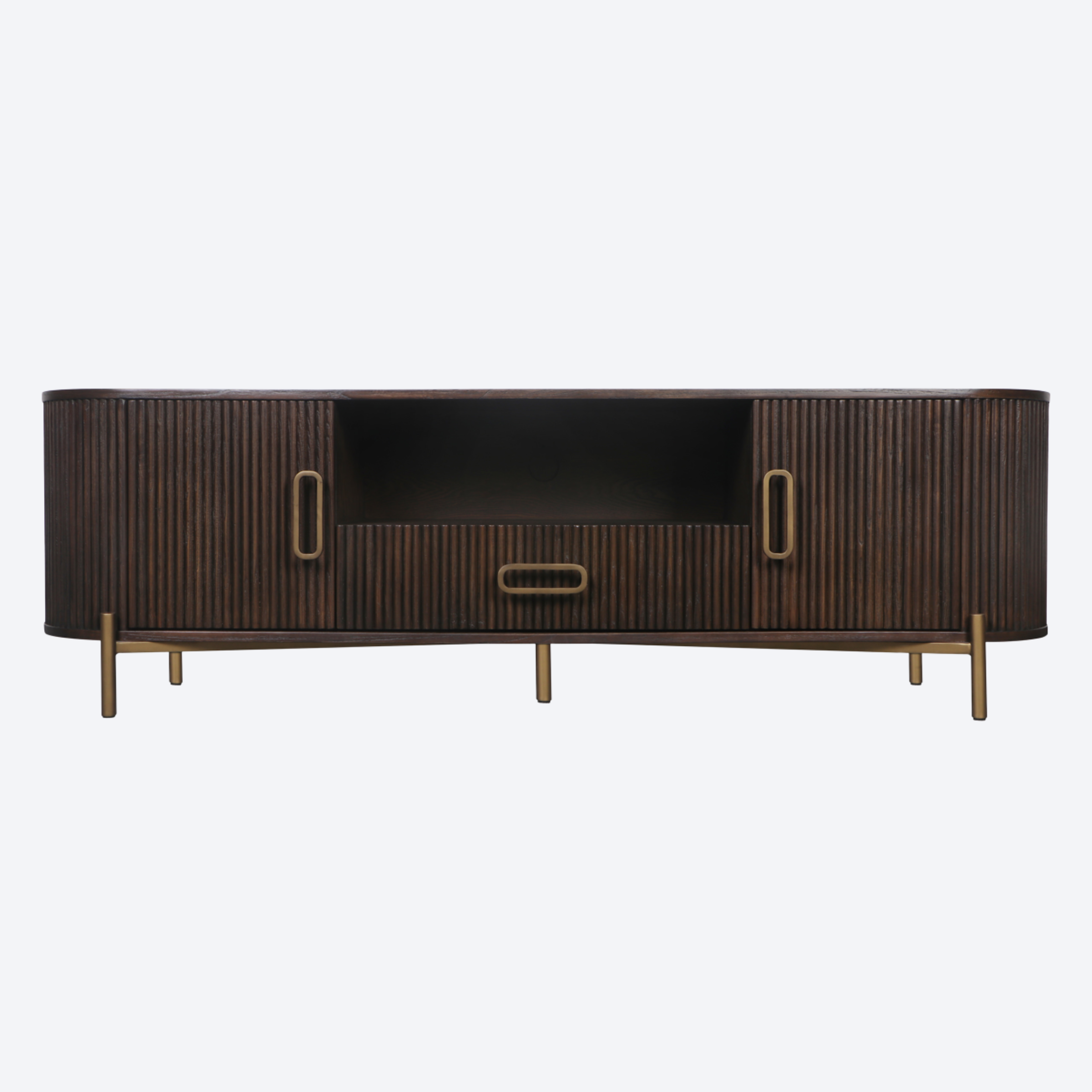TV cabinet Luxor brown