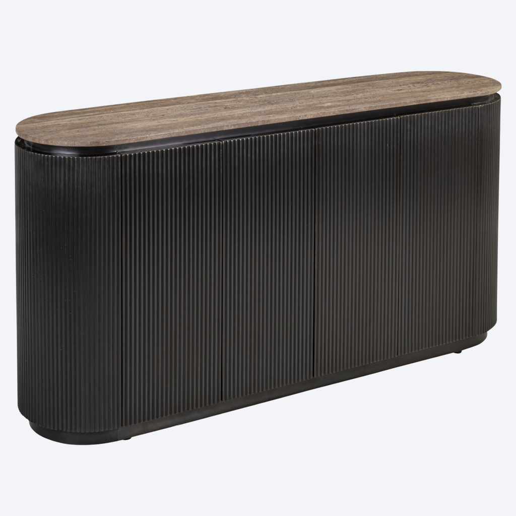 Sideboard Russo ash brown 4-doors