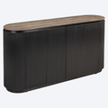 Sideboard Russo ash brown 4-doors