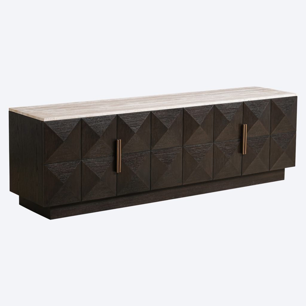TV cabinet Claremont brown
