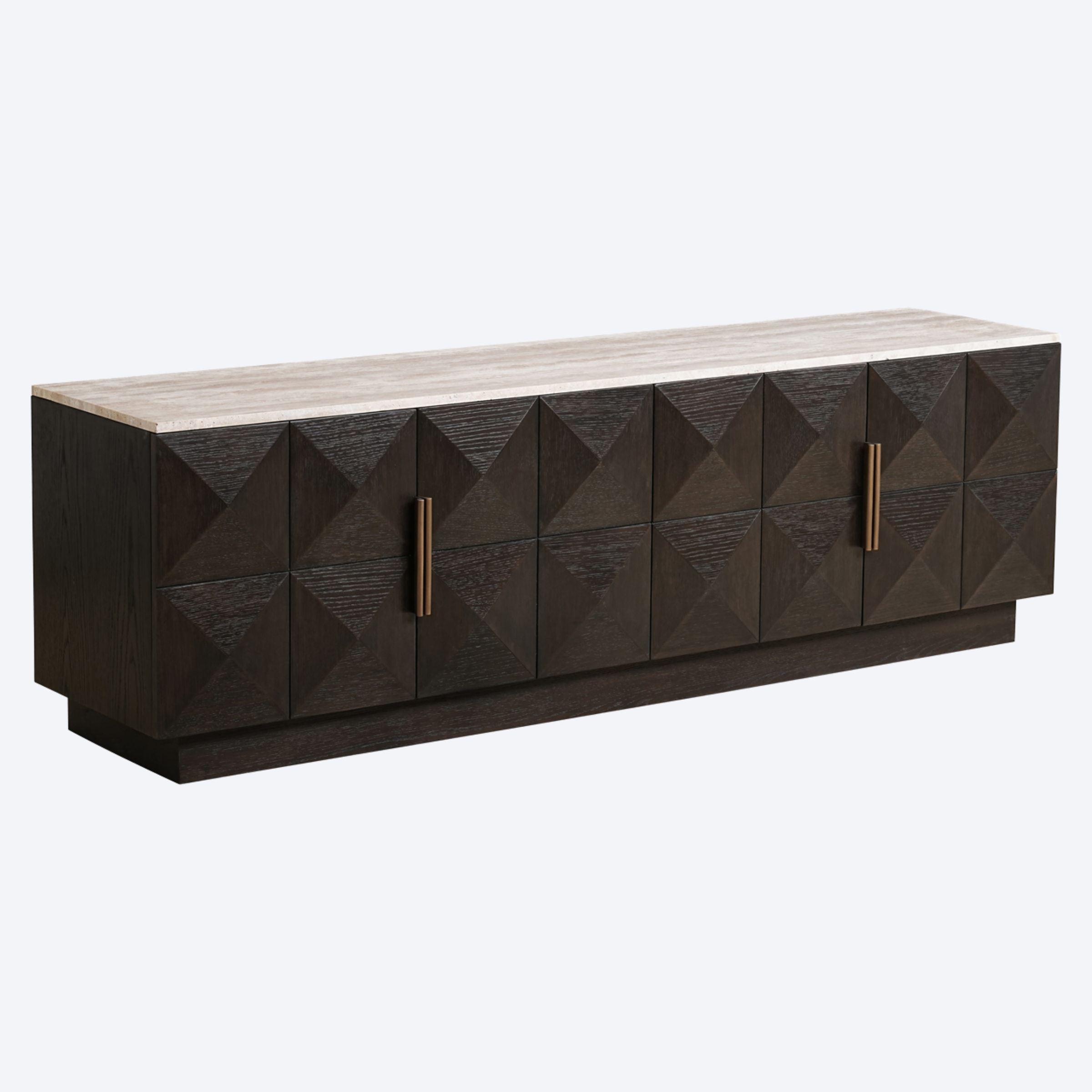 TV cabinet Claremont brown