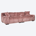 Sofa Charelle rose chenille