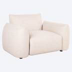 Outdoor lounge chair Dawson beige alpine