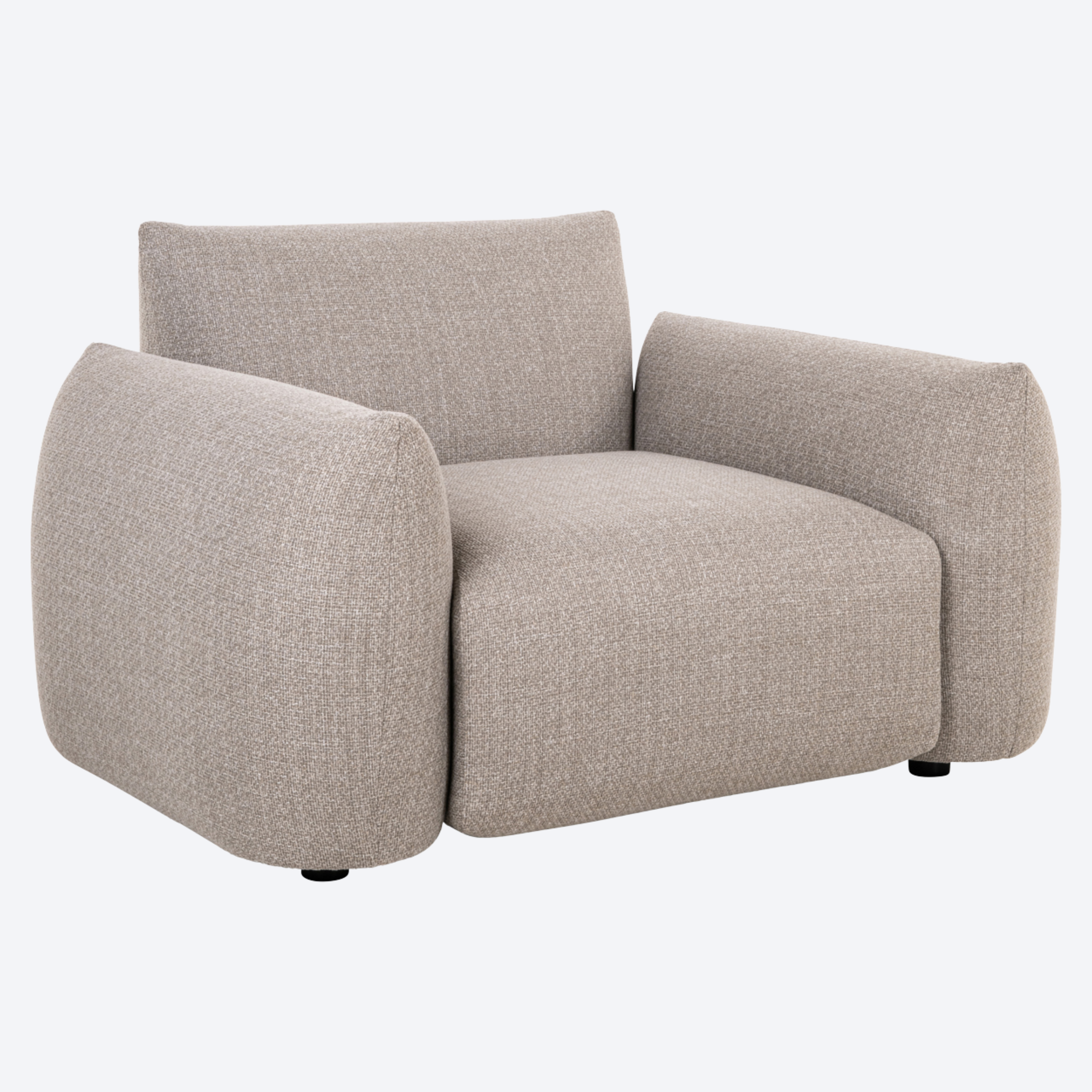 Outdoor lounge chair Dawson greige alpine