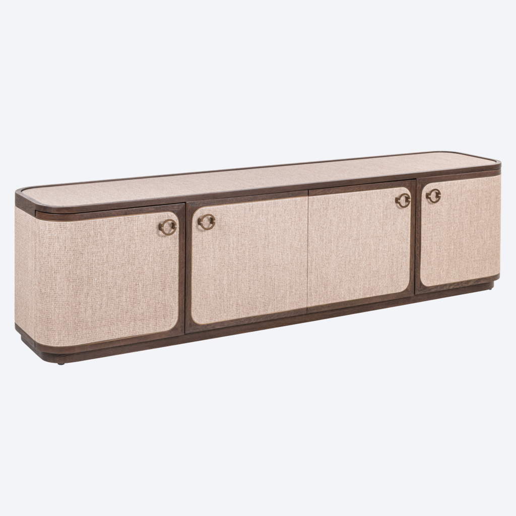 TV cabinet Willox beige 4-doors