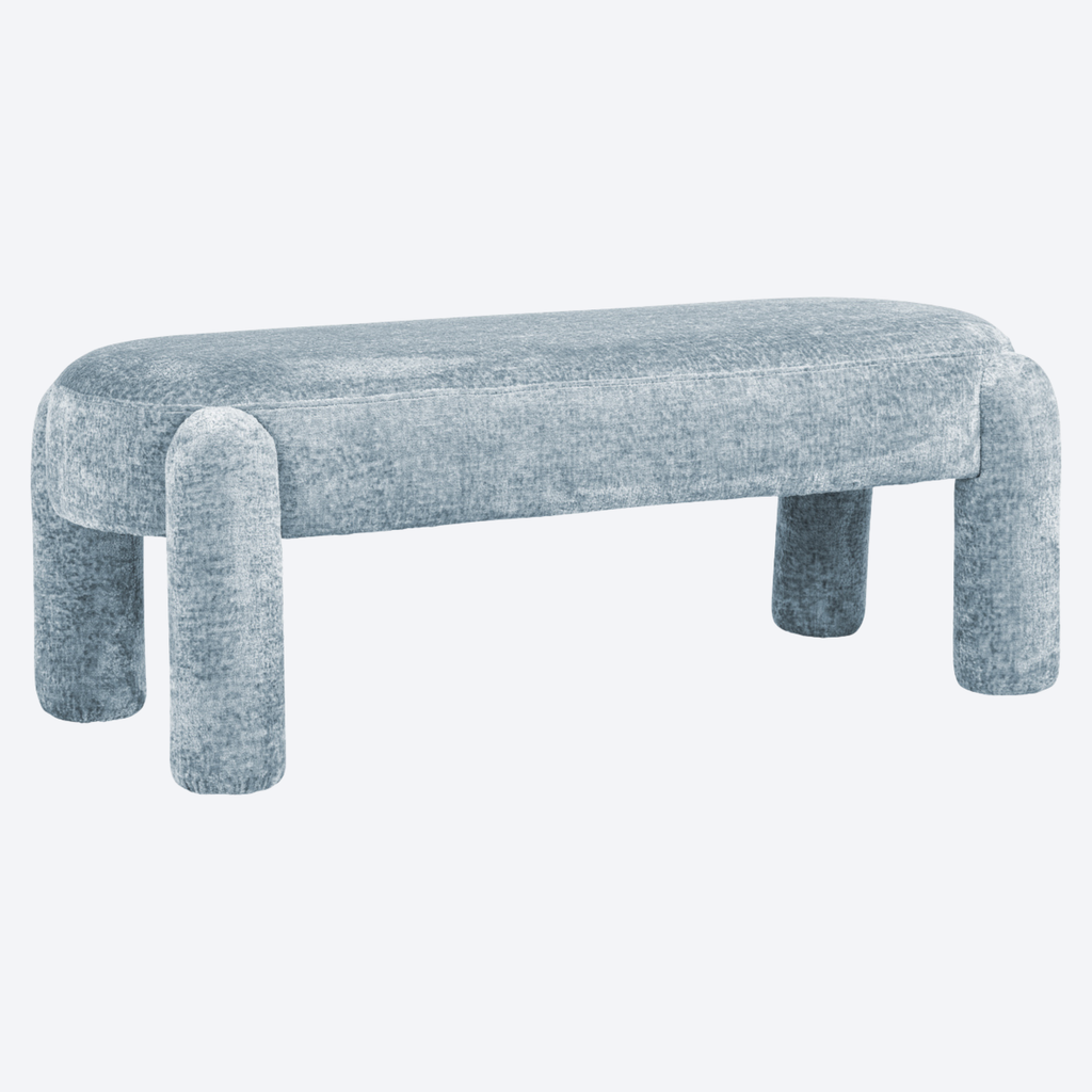 Bench Holly light blue chenille