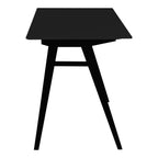 Vojens Desk - Schreibtisch, schwarz 120x60x75 cm