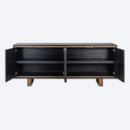 Sideboard Hunter black rustic