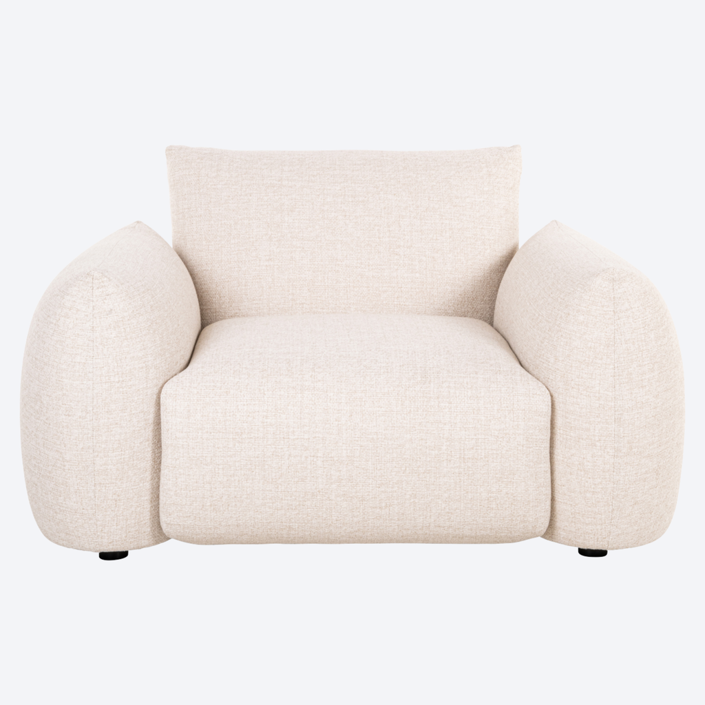 Outdoor lounge chair Dawson beige alpine