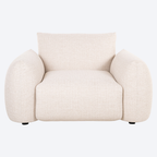 Outdoor lounge chair Dawson beige alpine