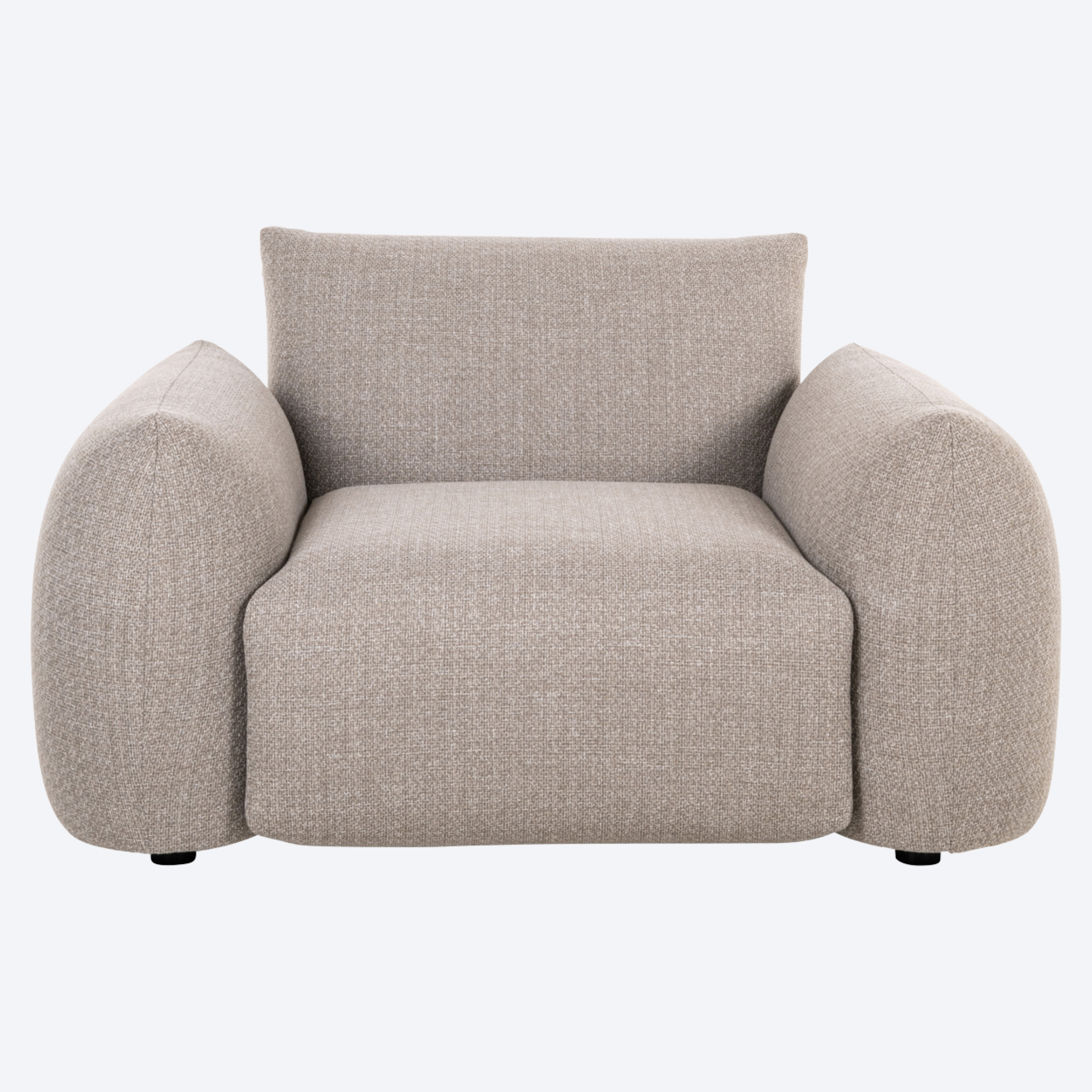 Outdoor lounge chair Dawson greige alpine