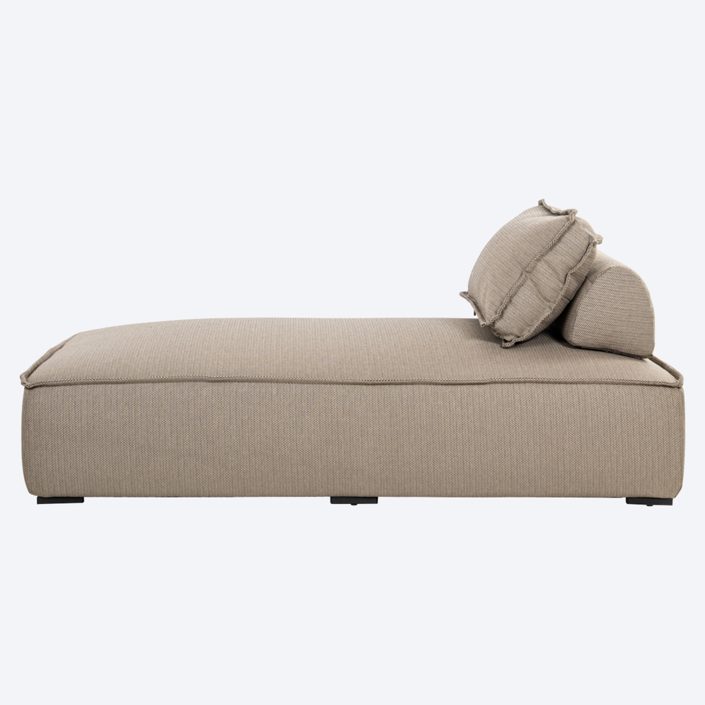 Outdoor daybed Jondal taupe