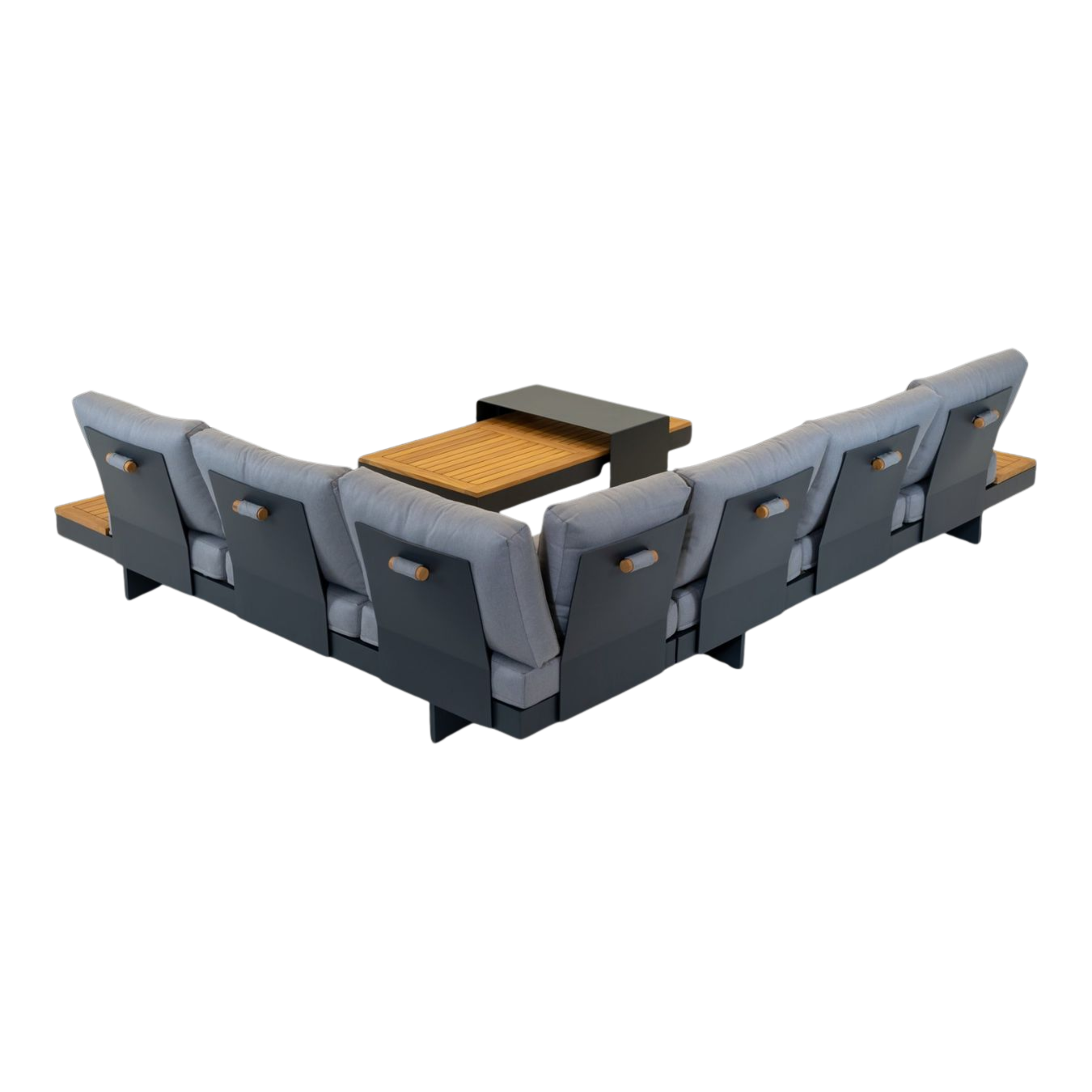 Gartenmöbel Lounge Set Barbados Stone