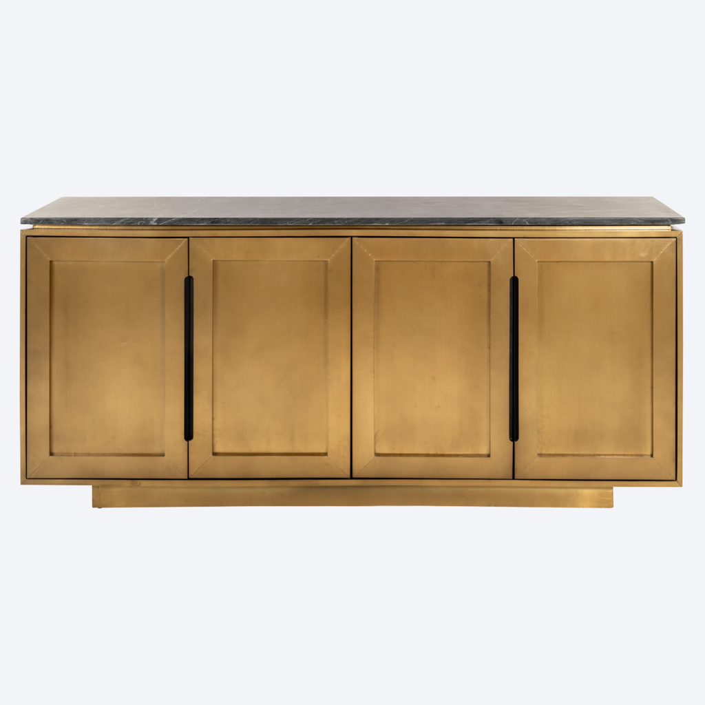 Sideboard Finsbury black/gold