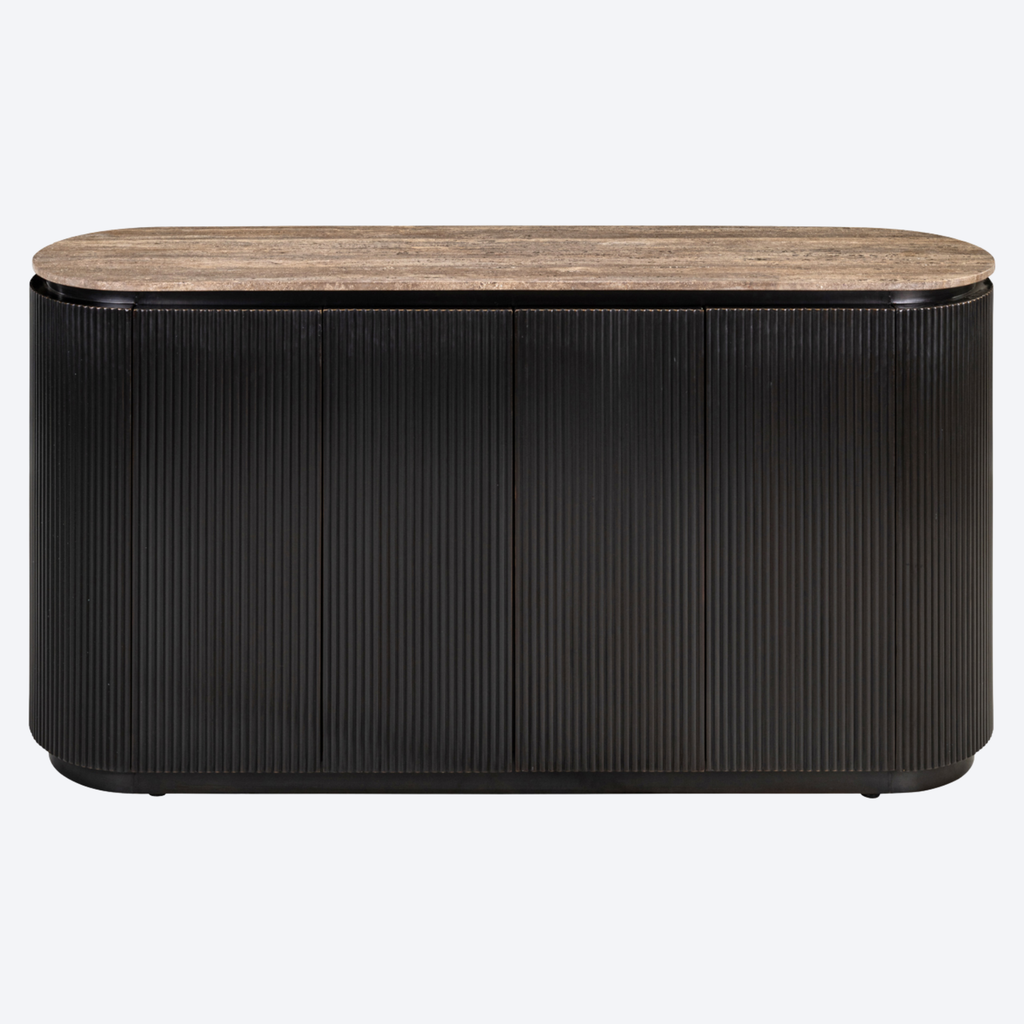 Sideboard Russo ash brown 4-doors