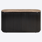 Sideboard Russo ash brown 4-doors