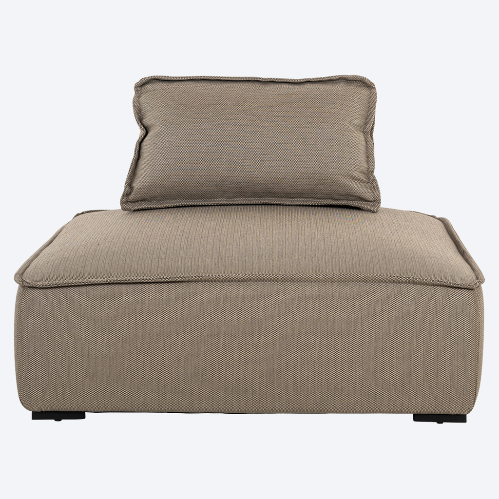 Outdoor lounge chair Jondal taupe