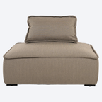 Outdoor lounge chair Jondal taupe