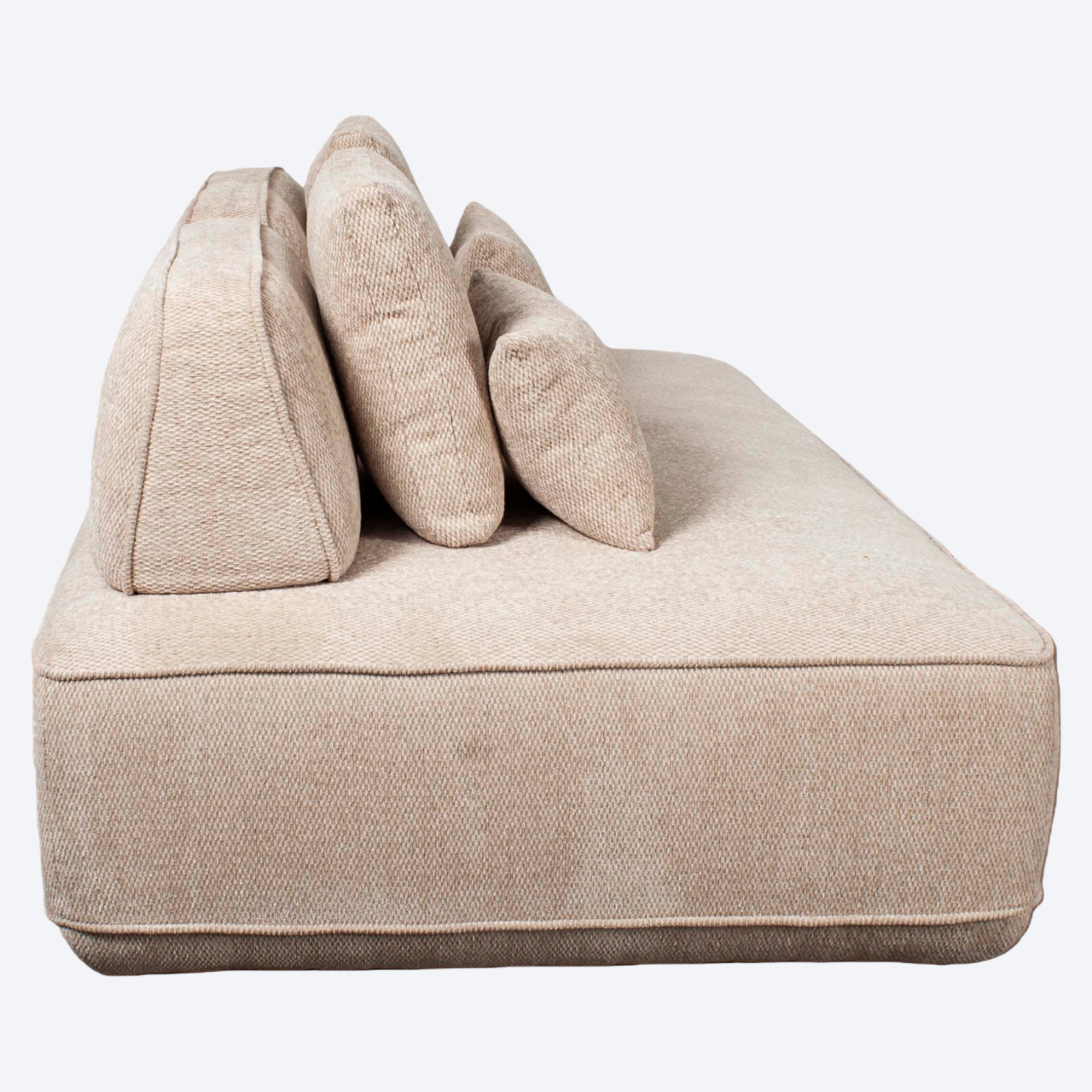 Sofa Tudor natural boldweave 2,5-seater movable backrest
