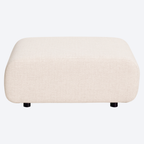 Outdoor pouffe & footstool Dawson beige alpine