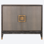Sideboard Bloomville brass shagreen