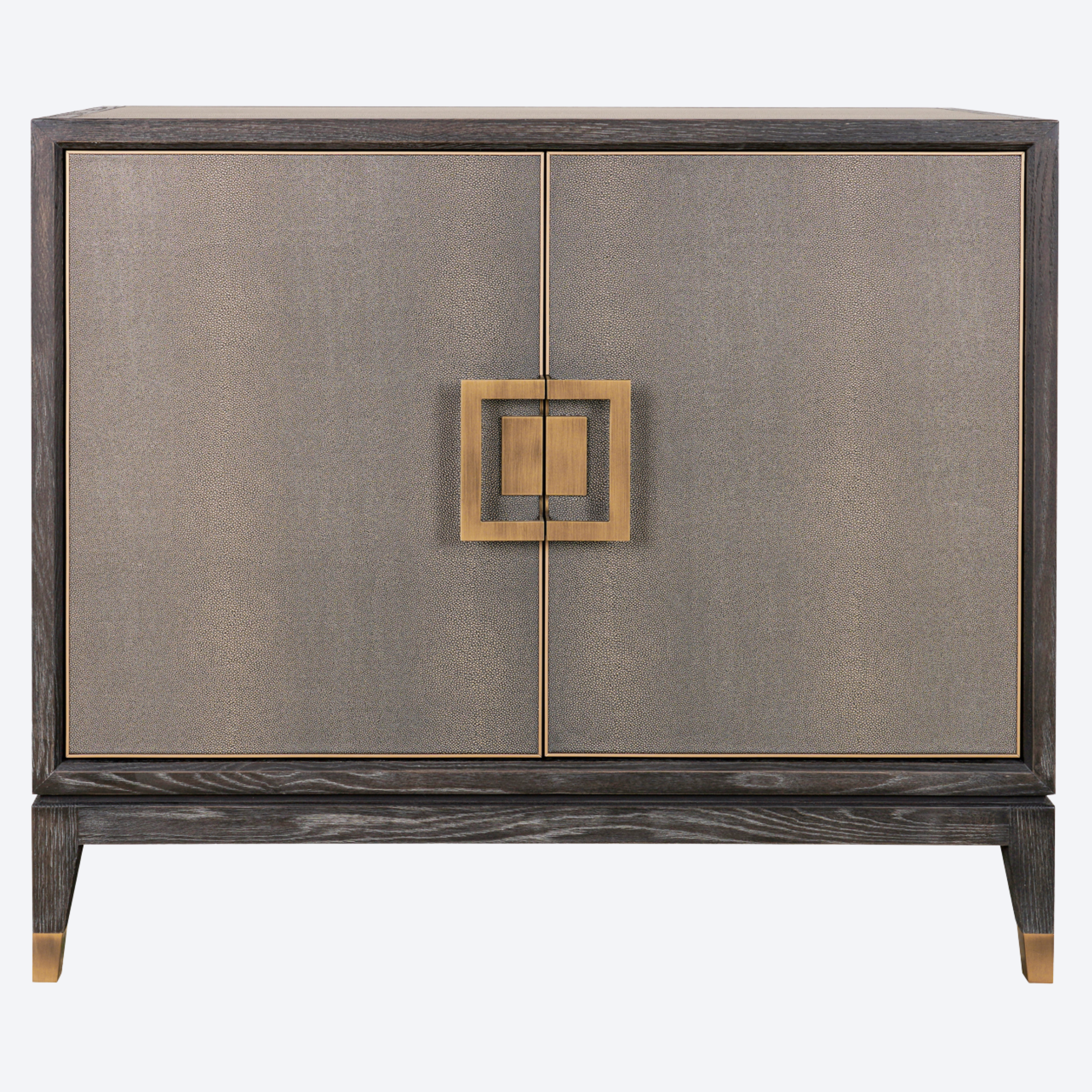 Sideboard Bloomville brass shagreen
