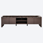 TV cabinet Almundi chocolat brown
