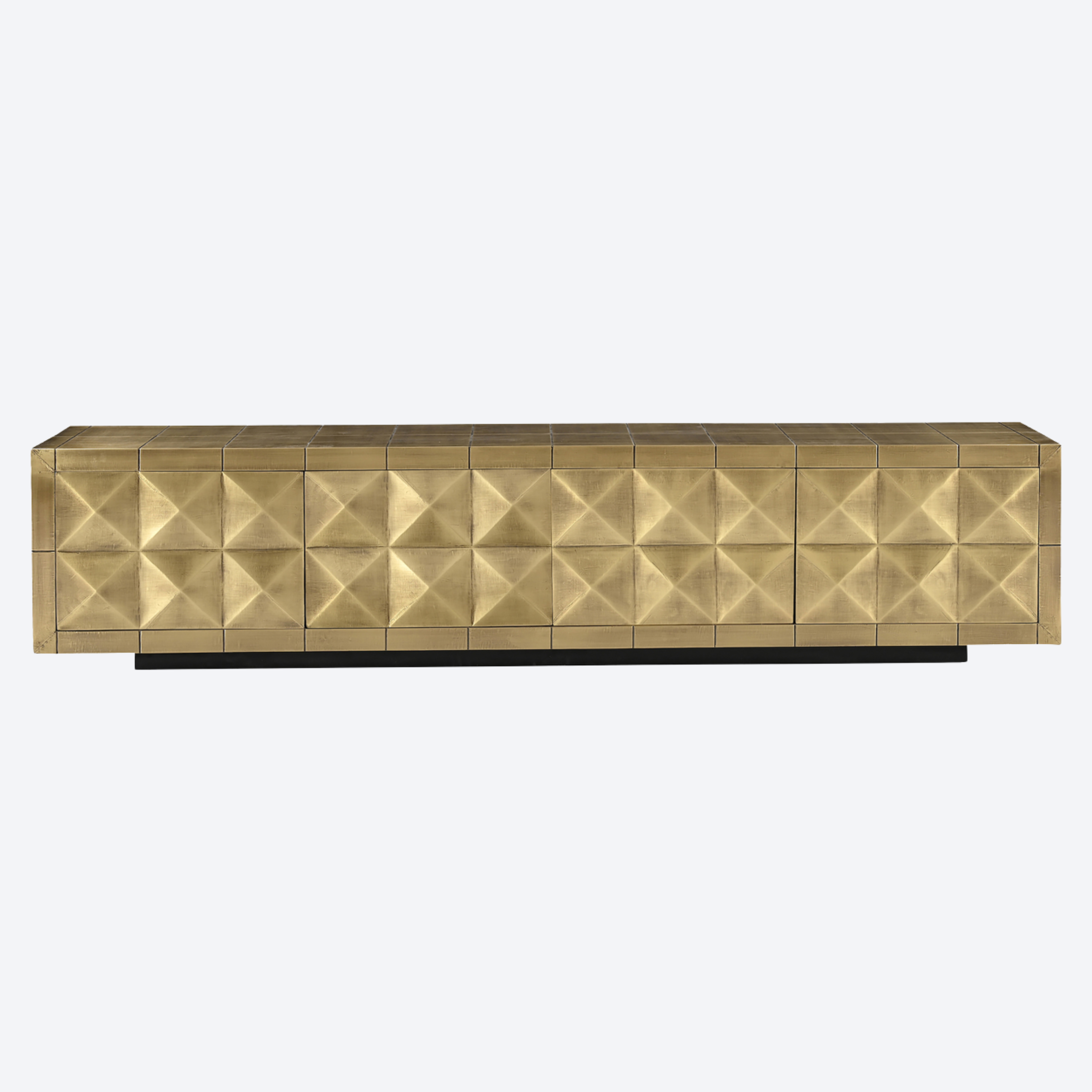 TV cabinet Collada brushed gold