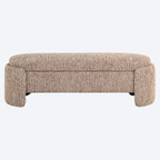 Bench Cupid mocca linear with storage
