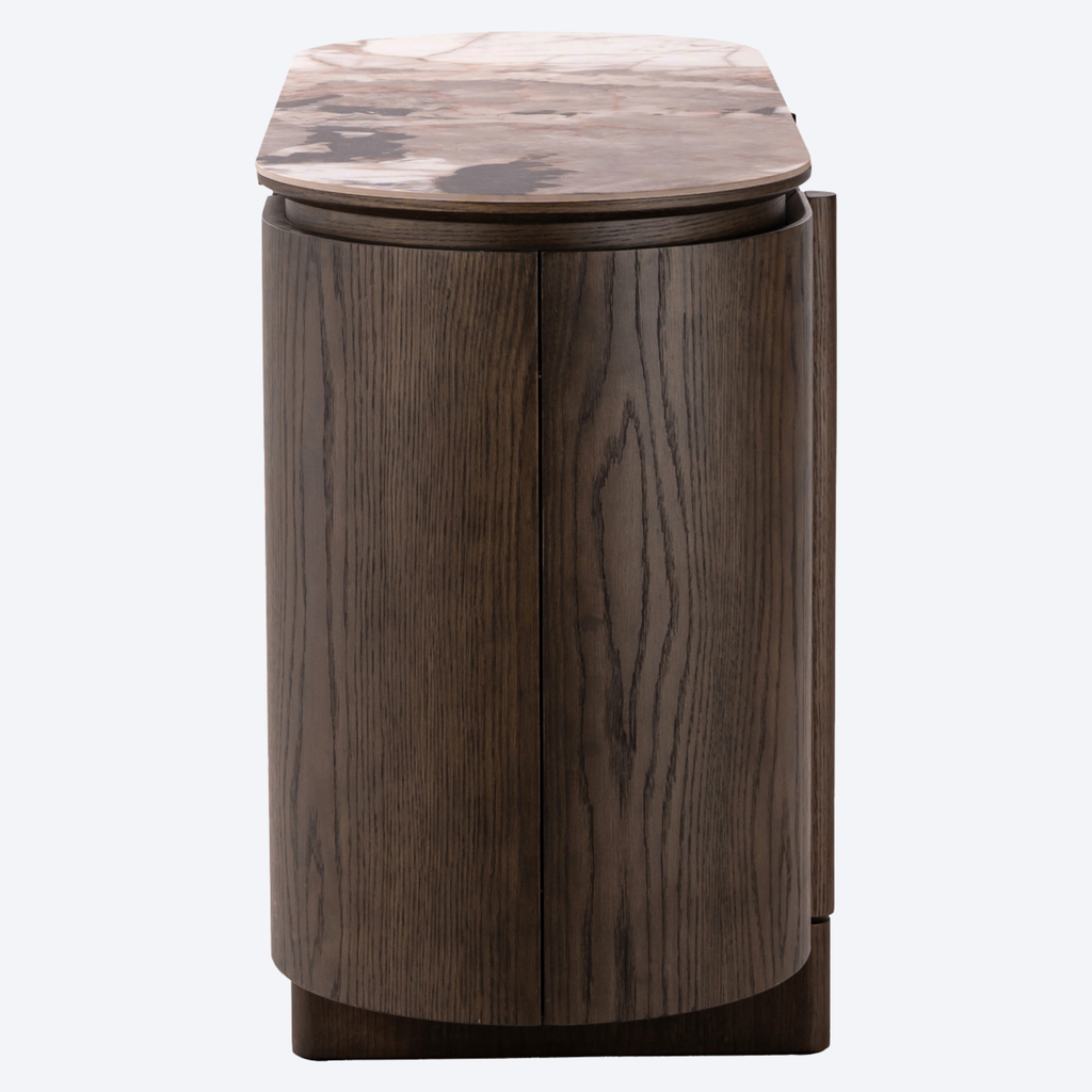 Sideboard Langford brown 3-doors