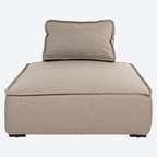 Outdoor daybed Jondal taupe