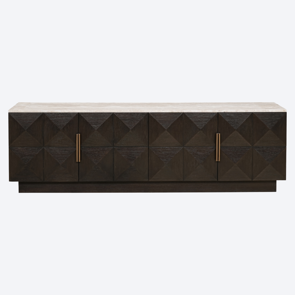 TV cabinet Claremont brown