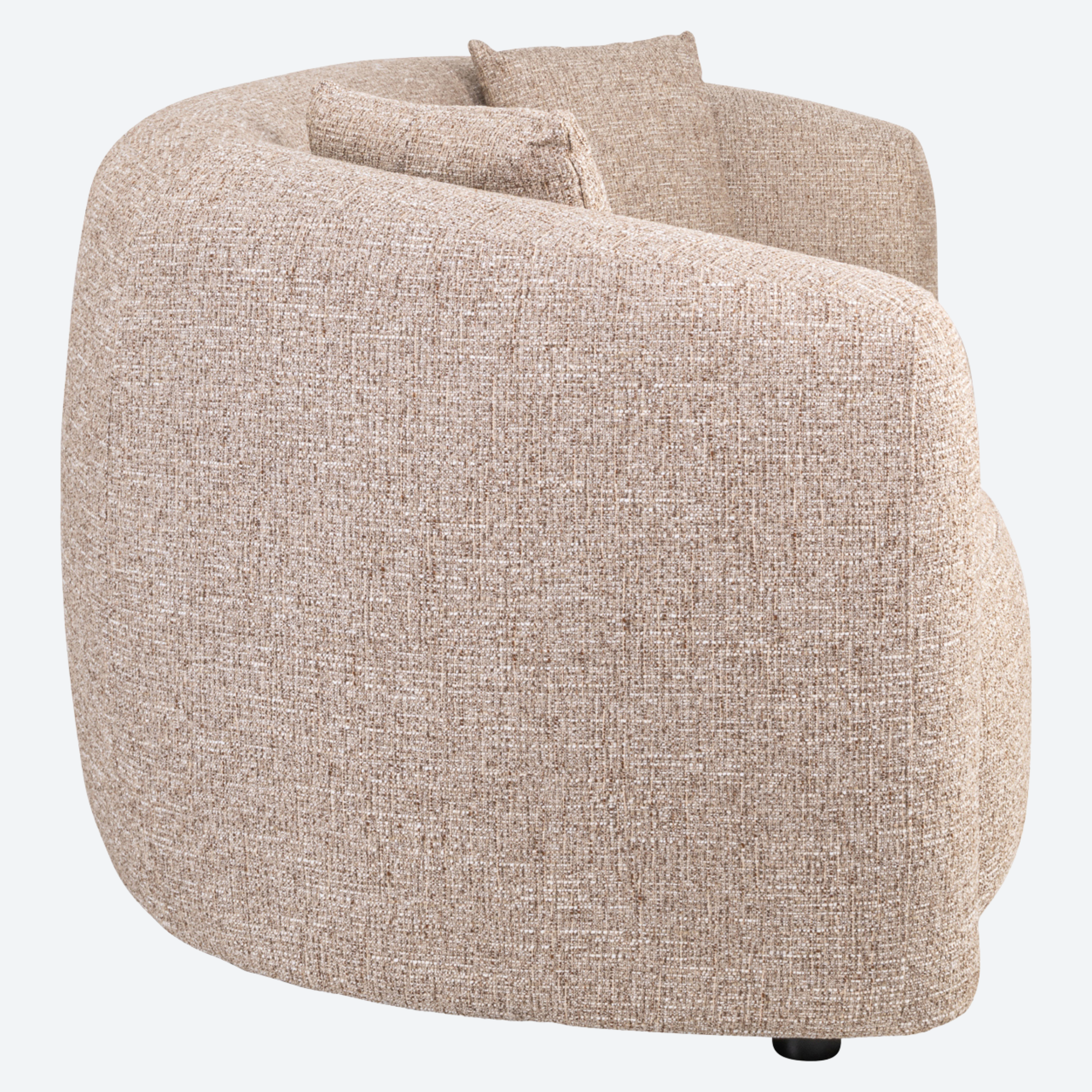 Sofa Luxandra sand tweed fire retardant