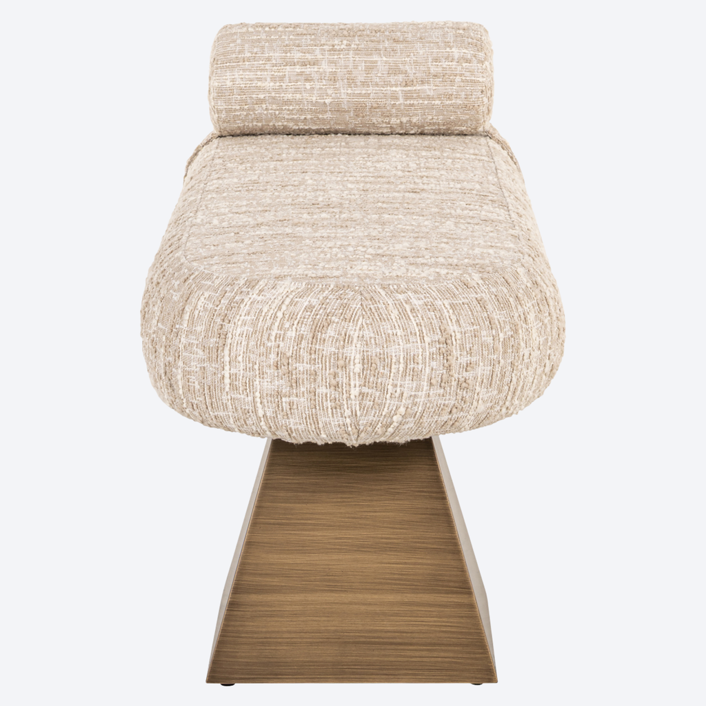 Bench Alexander Jones beige angora (Geneva)