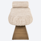 Bench Alexander Jones beige angora (Geneva)