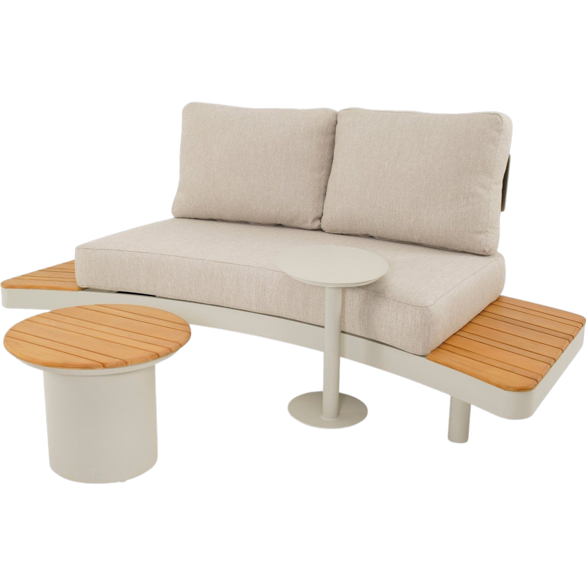Gartenmöbel Lounge Set Lounza Beige