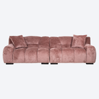 Sofa Charelle rose chenille
