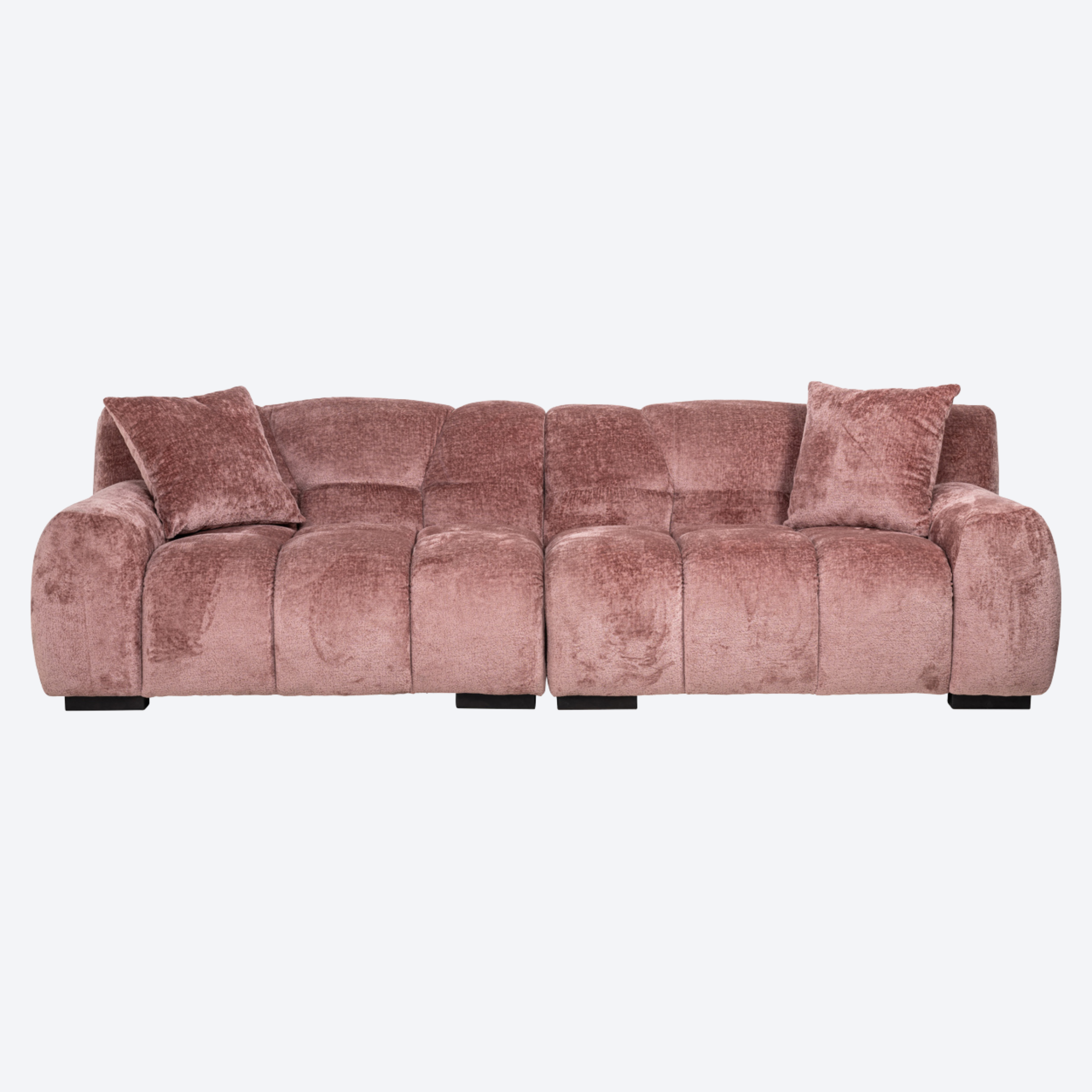 Sofa Charelle rose chenille