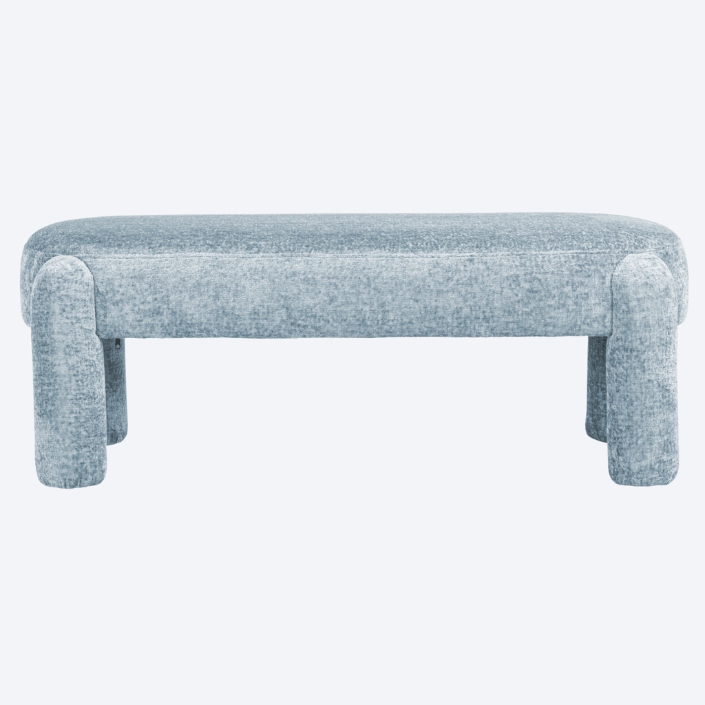 Bench Holly light blue chenille
